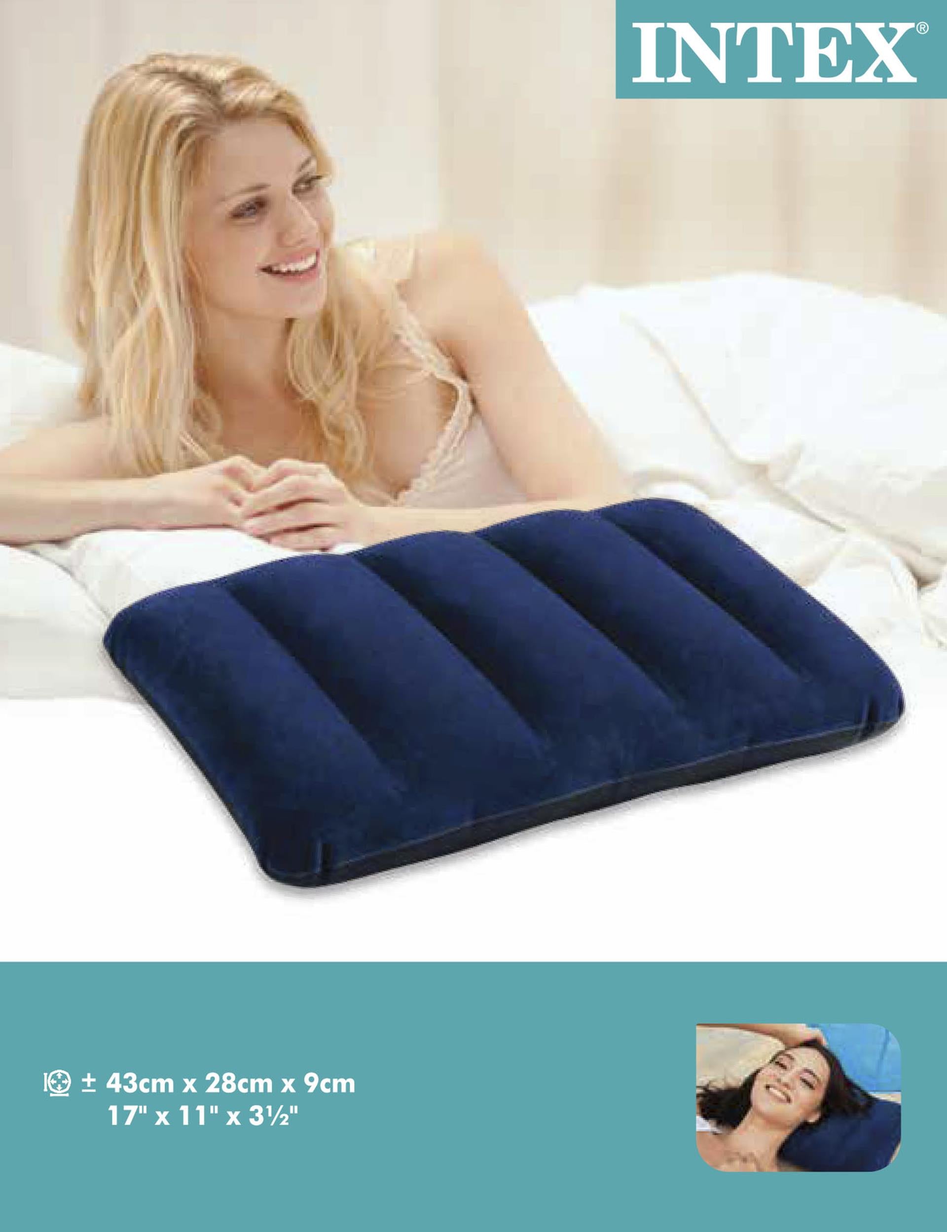 Intex coussin duveteux 43x28x9cm