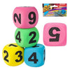 TOI-TOYS OUT FOAM Dobbelsteen, 10cm