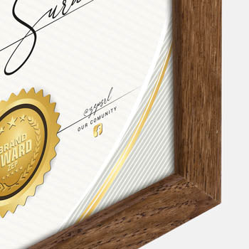 Certificat ZEP V4729N Brown 29.7x42 cm