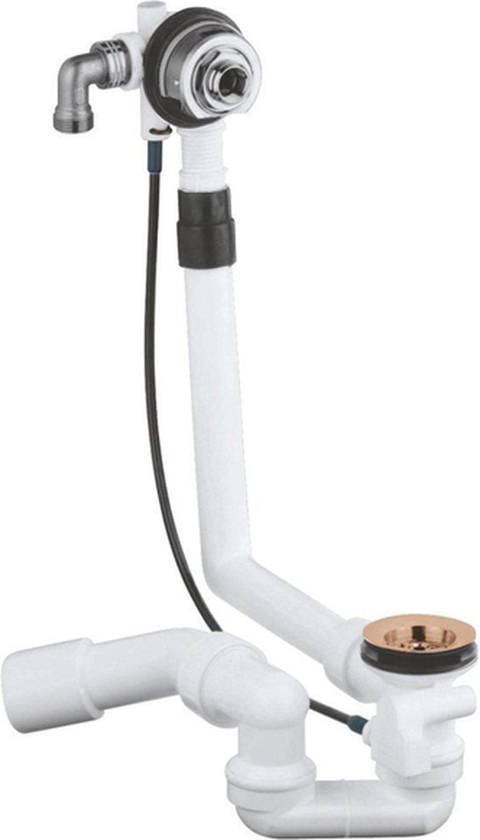 Grohe talentofill drain de bain - remplissage de bain - pour bains normaux - coucher de soleil chaud brossé
