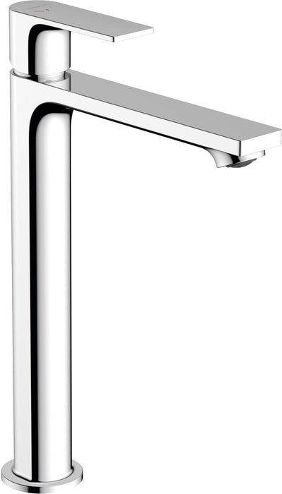 Hansgrohe rebris e - mitigeur de lavabo - commande monocommande - démarrage à froid à économie d'énergie - ecosmart+ économie d'eau - avec vidage - taille 240 mm - chrome