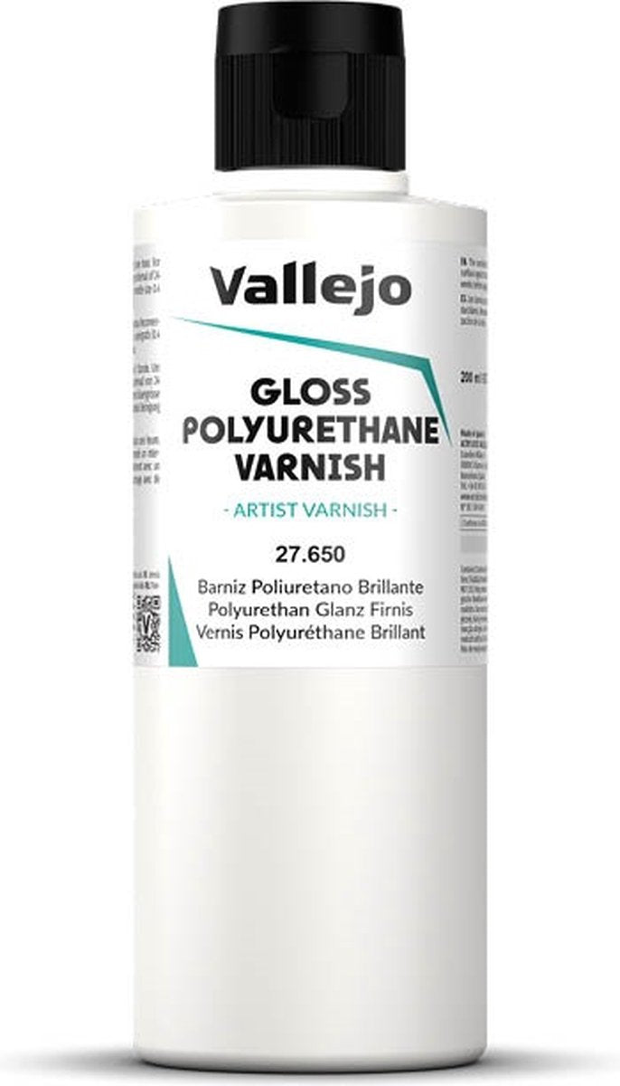 Vernis polyuréthane brillant Vallejo - 200ml - - val-27650