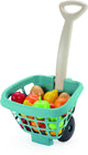 Ecoiffier Winkeltrolley avec des fruits, 14dlg.