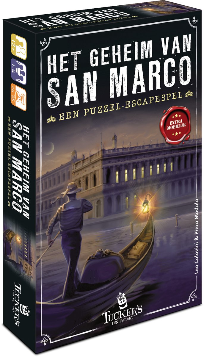Tucker's Fun Factory, le secret de San Marco - jeu d'évasion
