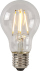 Lucide a60 classe a - lampe à filament - ø 6 cm - led - e27 - 1x7w 2700k - transparent