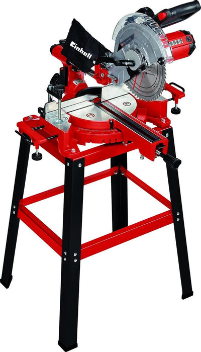 Scie à onglets radiale électrique Einhell tc-sm 2531 2 h - 1900 w - ø254 mm - avec laser - incl. socle - y compris Lame de scie 48 dents