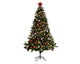 Sapin de Noël pin impérial Everlands 210cm + déco + LED
