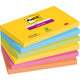 Notes post-it super collantes 76x127 6 pcs