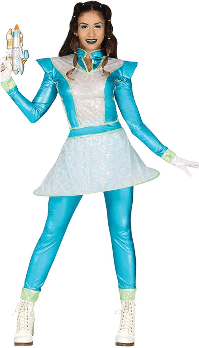 Fiestas guirca - space girl (taille 36-38) - vêtements de carnaval - carnaval - vêtements de carnaval 2027 - costume de carnaval