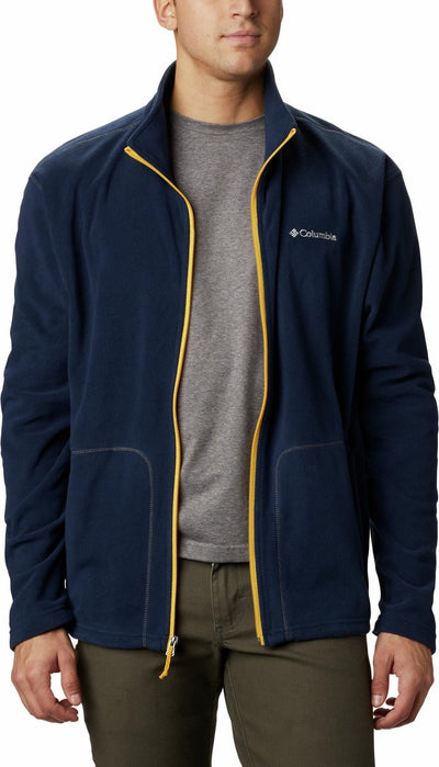 Columbia fast trek™ light full zip polaire veste en polaire pour hommes - polaire veste avec volledige ritssluiting - polaire gilet - bleu - maat s