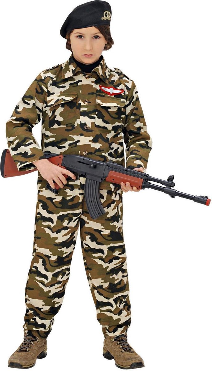 Costume de soldat Finidi, costume de l'armée, pour enfants, baies