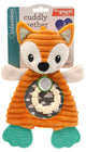 Infantino jouet de dentition renard peluche - jouets sensoriels pour bébé orange blanc.