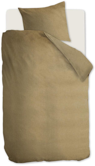 Housse de couette Bedinghouse Frost - uni - simple - 140x200 220 - or