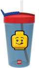 Lego - gobelet iconique 500 ml - polypropylène - bleu
