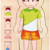 Petit-pied Body Puzzle Boy, 29e.