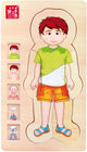 Petit-pied Body Puzzle Boy, 29e.