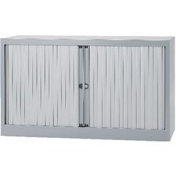 Armoire à portes roulantes bisley eurotambours plus gris