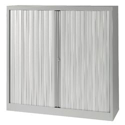 Armoire à portes roulantes bisley eurotambours plus 120x43x118,1cm gris