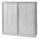 Armoire à portes roulantes bisley eurotambours plus 120x43x118,1cm gris