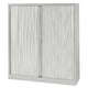 Armoire à portes roulantes bisley eurotambours plus 120 x 43 x 133 cm gris