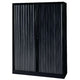 Armoire à portes roulantes bisley eurotambours plus 120x43x163,7cm noir