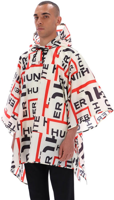 Hunter - poncho compressible imprimé unisexe aop - taille un