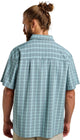 Jack wolfskin meseta chemise hommes - chemisier d'extérieur - hommes - carreaux marine foncé - taille m