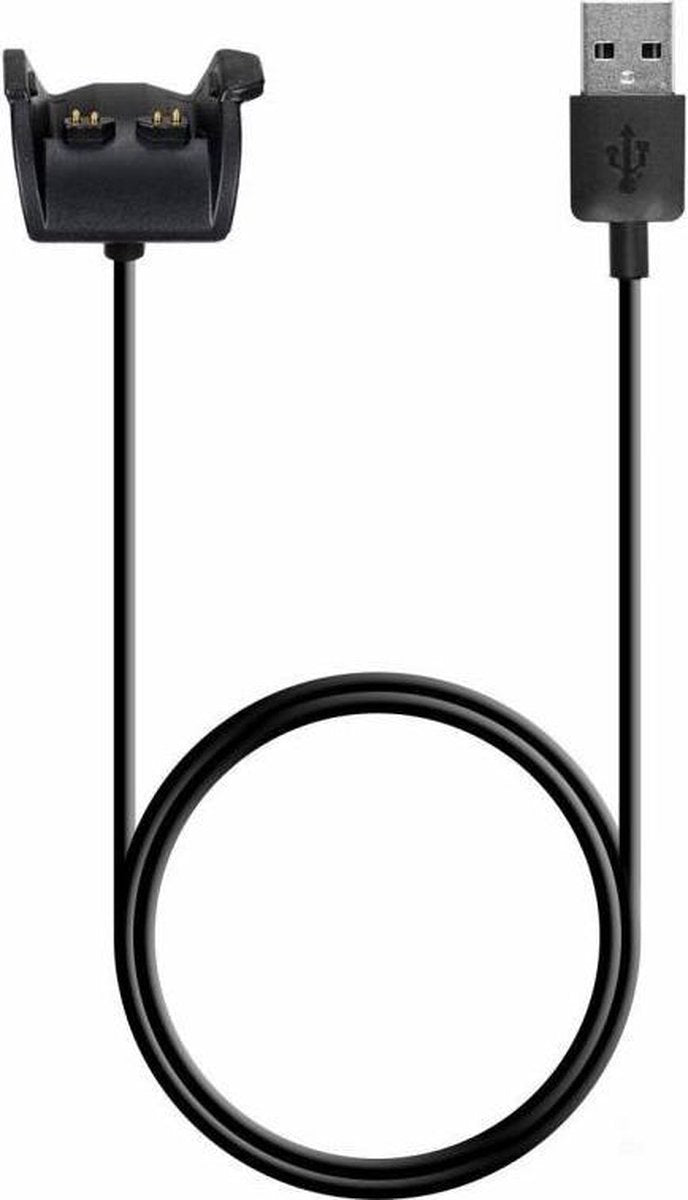 Câble de chargement USB Garmin - chargeur pour approche x40 vivosmart hr vivosmart hr+ - noir