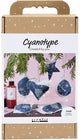 Creativ company hobby set cyanotype, décorations de Noël avec cyanotype, bleu, argent, 1 boîte