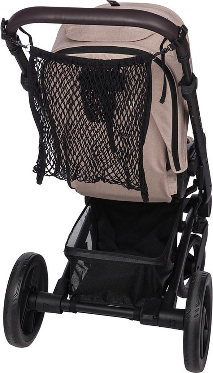 Dooky® dooky - filet pour poussette - matériau extensible - noir - universel - facile à attacher