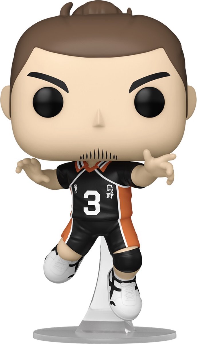 Funko haïkyu !! - populaire! animation asahi figurine collector 9 cm - multicolore