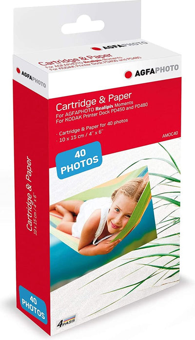 Agfaphoto amoc40 cartouche amoc40 pour imprimante photo 1 pièce(s)
