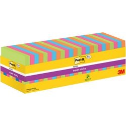 Notes super autocollantes postez-le 654ssvp24coleu