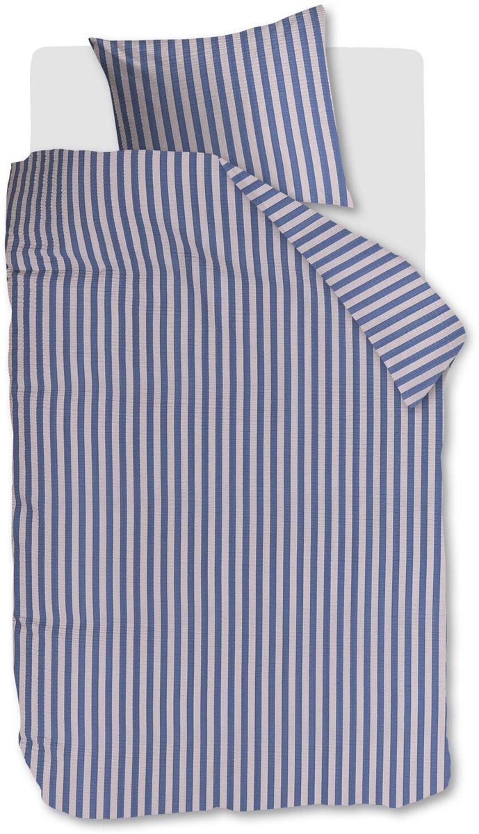 Bedinghouse Veya housse de couette - simple - 140 x 200 220 cm - bleu