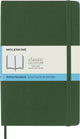 Carnet classique Moleskine - grand - couverture souple - à pois - vert myrte
