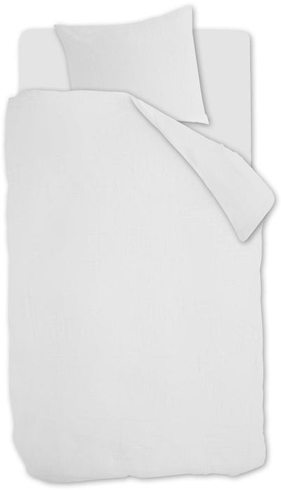 Housse de couette Pure Bedinghouse - unie - simple - 140x200 220 cm - blanc