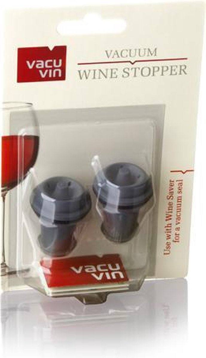 Vacuvin vacu vin bouchons à vin sous vide | lot de 2