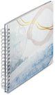 Hama album photo spirale - aquarelle - 28x24 - 50 pages - bleu