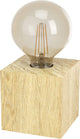Lampe de table Eglo Prestwick 2 - e27 - 9,5 cm - marron