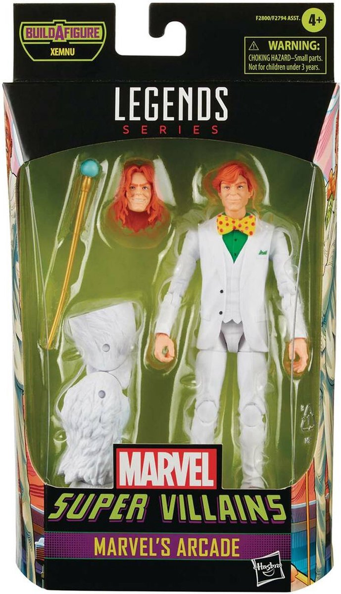 Hasbro série Marvel Legends - figurine à construire Xemnu Wave - figurine d'action Marvel Super Villains Marvel's Arcade 15 cm