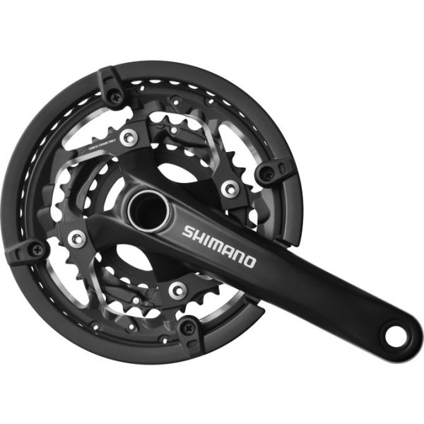 Shimano Crankset 3 x 10 vitesses Trekking FC-T551 avec 175 mm Crankarm 44-32-24t incl.