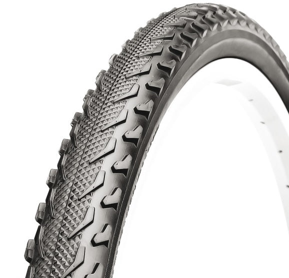 Deli Tire Tire 22x1,75 47-457 Réflexion en semi-croix noire