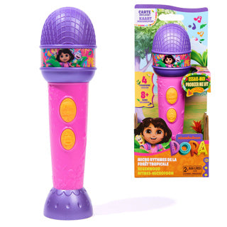 Dora Microphone avec du son de musique (NL FR)
