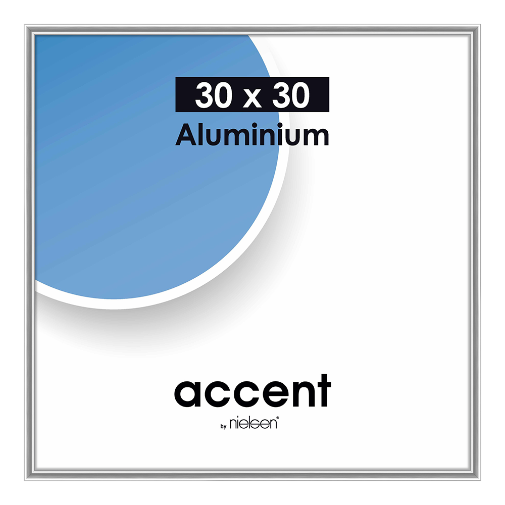 Nielsen Design Nielsen Frame photo 54123 Accent Glossy Silver 30x30 cm