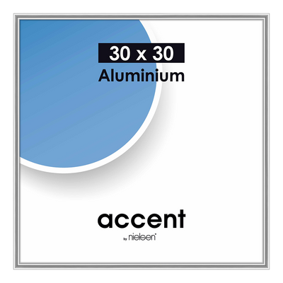 Nielsen Design Nielsen Frame photo 54123 Accent Glossy Silver 30x30 cm