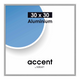 Nielsen Design Nielsen Frame photo 54123 Accent Glossy Silver 30x30 cm