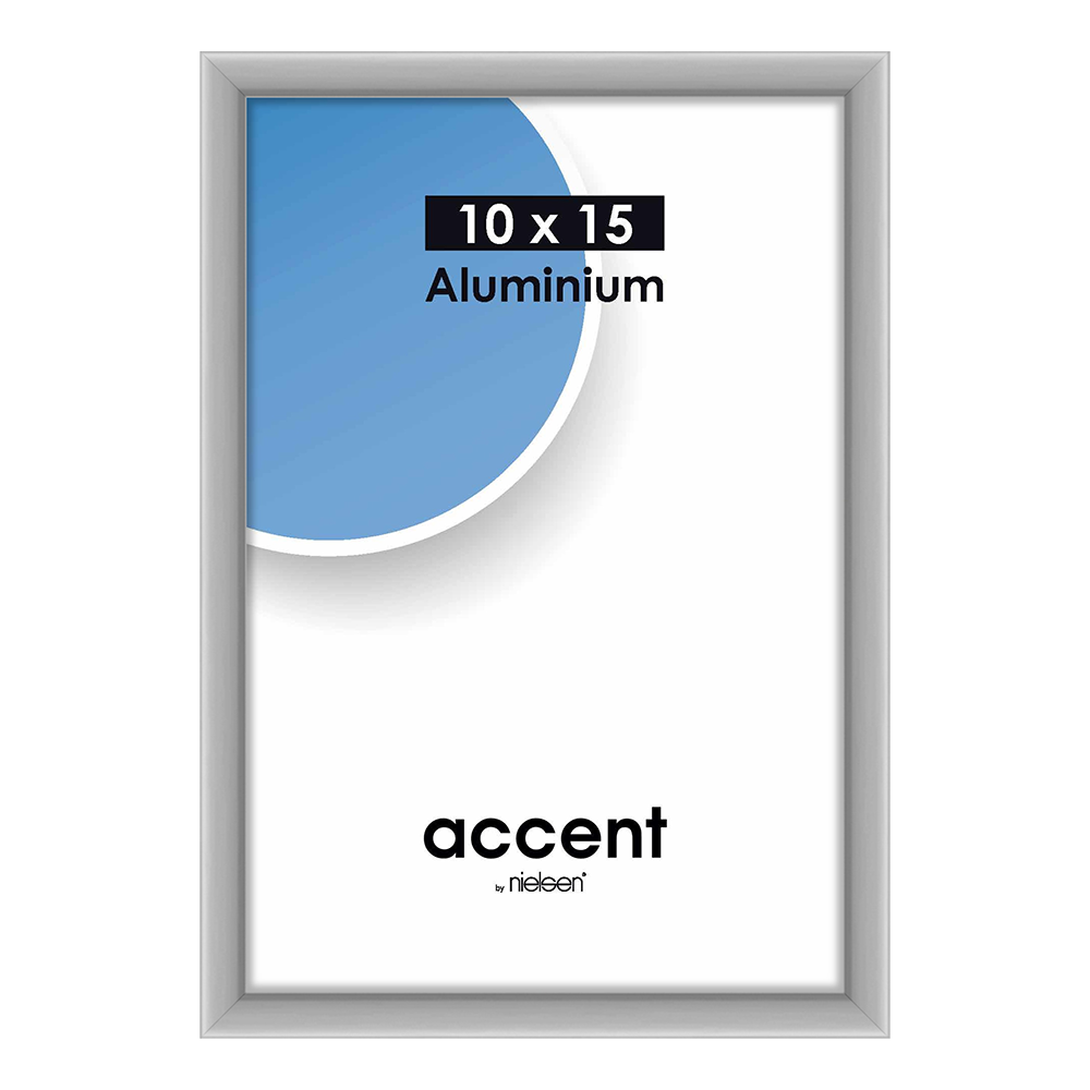 Nielsen Design Nielsen Frame photo 51224 Accent Mat Silver 10x15 cm