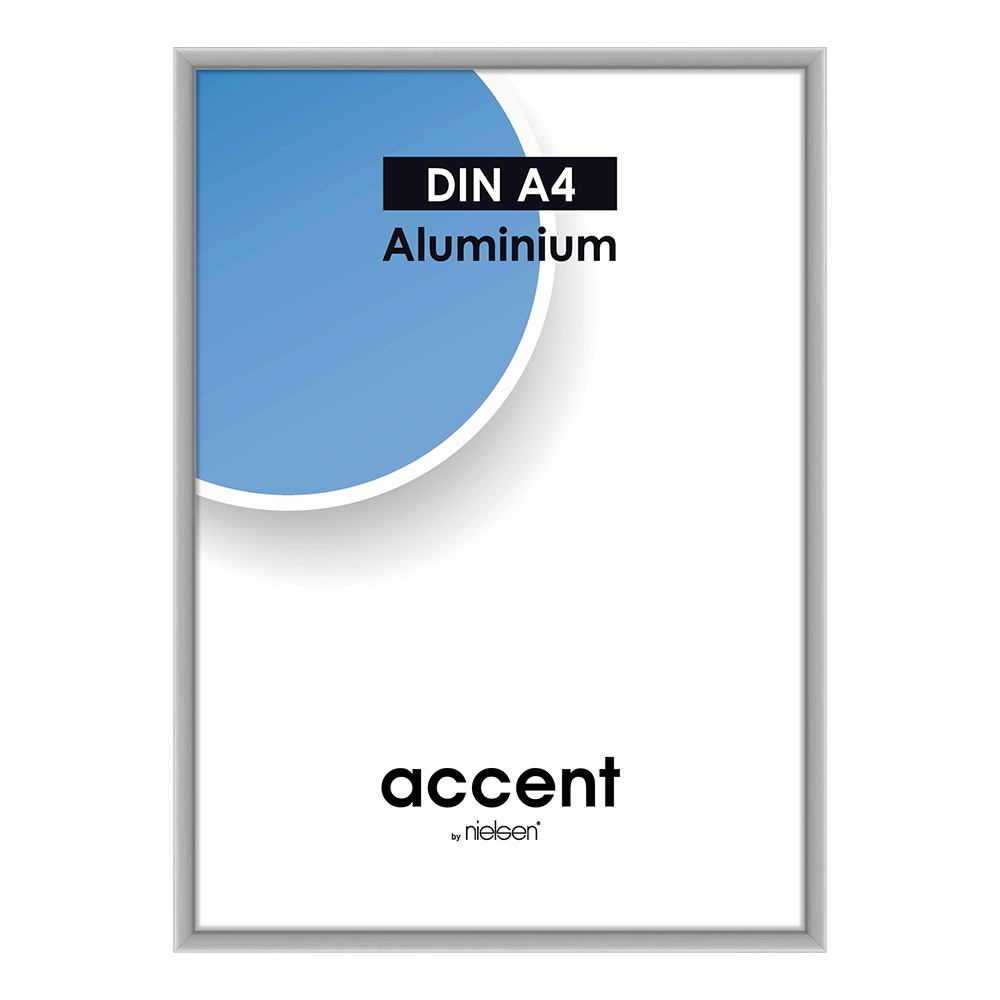 Nielsen Design Nielsen Frame photo 53424 Accent Mat Silver 18x24 cm