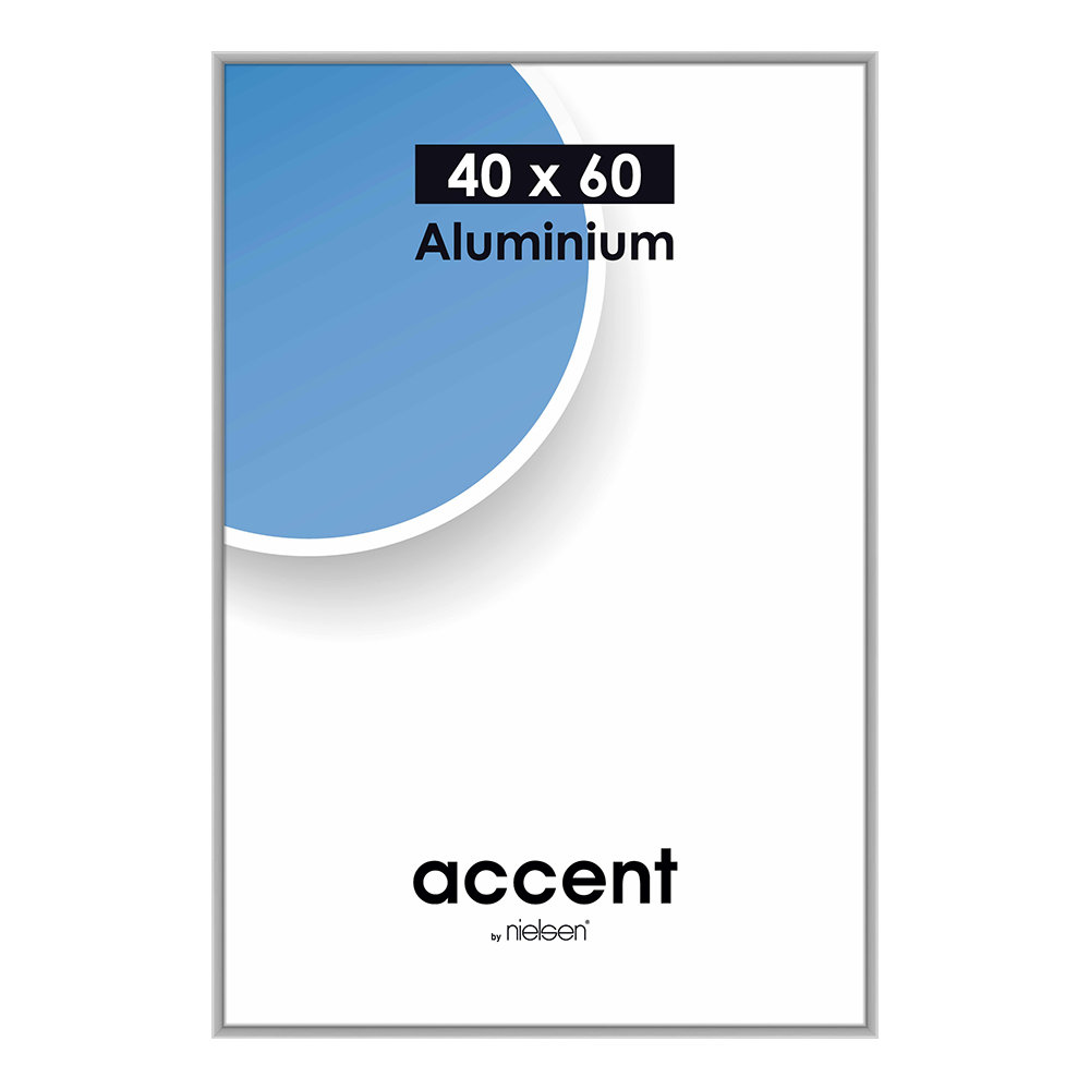Nielsen Design Nielsen Frame photo 55124 Accent Mat Silver 40x60 cm