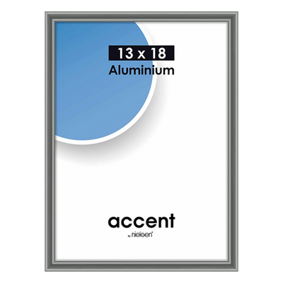 Nielsen Design Nielsen Frame photo 53225 Accent Steel Gris 13x18 cm